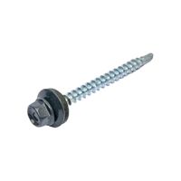 Саморез кровельный Zn, 4,8х51, RAL-7024 графитово-серый