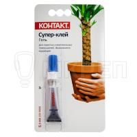 Супер-клей КОНТАКТ гель, 3гр Супер-клей КОНТАКТ гель, 3гр