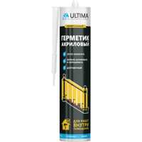 Герметик Ultima акриловый белый, 280мл