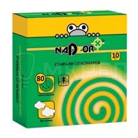 Спирали от комаров, без запаха, 10шт. , Nadzor