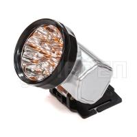 Фонарь налобный аккумуляторный, 10LED, встроенное зарядное устройство