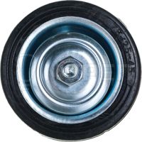 Колесо на ось, черная резина, С80