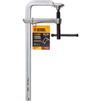 Струбцина, F-образная, 100x300мм, кованая, // Denzel