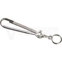 Карабин 125 c вертлюгом nwind, 100мм