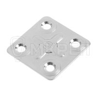 Пластина крепежная, 40х86х1,2 мм, цинк Пластина крепежная, 40х86х1,2 мм, цинк