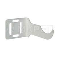 Кронштейн для радиатора, белый, правый