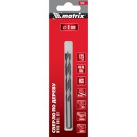 Сверло, по дереву, 9 х 125 мм, Matrix