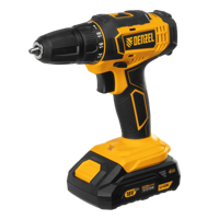 Дрель-шуруповерт аккумуляторный, CDL-18-02BM, 18 В, Denzel