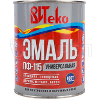 Эмаль ПФ-115, зеленая, 0.8 кг., ВИТЕКО