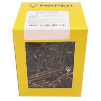 Саморез желтый PZ 4.5х45, 500шт., Коробочка