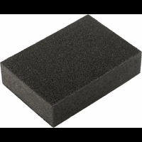 Губка шлифовальная, алюминий-оксидная, 100х70х25 мм,  Р 60