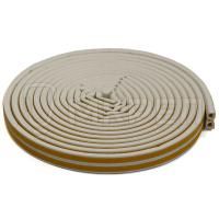 Уплотнитель для окон D-профиль, белый, 10м