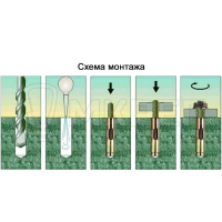 Анкерный болт с гайкой, М12х16х110мм