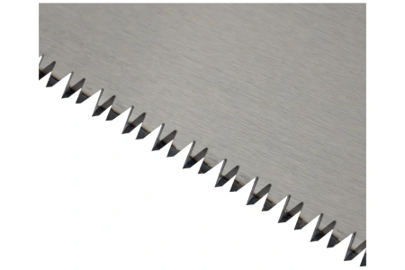 Ножовка, по дереву 500 мм, 9 TPI зуб 3D, двухкомпонентная рукоятка // Denzel