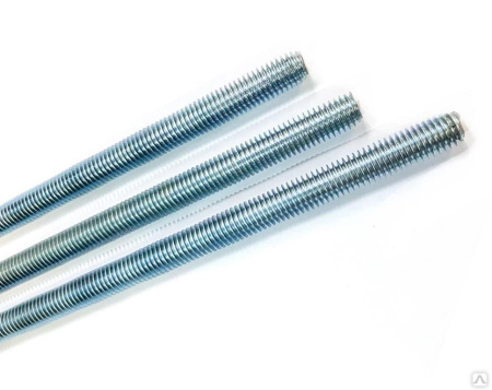 Шпилька М-8, 10.9, Zn (1м)