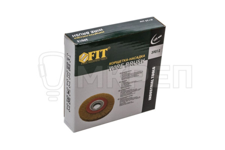 Кордщетка радиальная, мягкая,125x22мм, в блистере