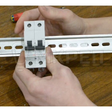 DIN-рейка, 8 модулей, 150мм