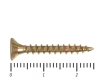 Саморез желтый PZ, 3х25 100шт., (Гриппер)