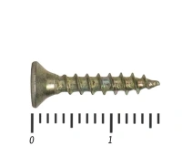 Саморез желтый PZ, 4х16 100шт., (Гриппер)