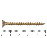 Саморез желтый PZ, 5х50 30шт., (Гриппер)
