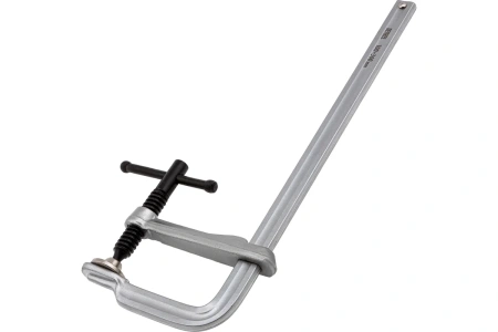 Струбцина, F-образная, 100x300мм, кованая, // Denzel