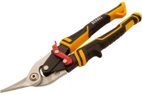 Ножницы, по металлу, 270мм прямой и левый рез, трехкомп.рук-ки // Denzel