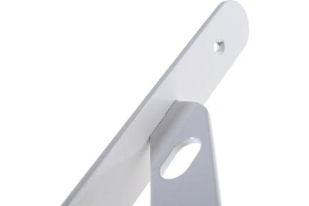 Кронштейн, усиленный, белый, 200х150 мм