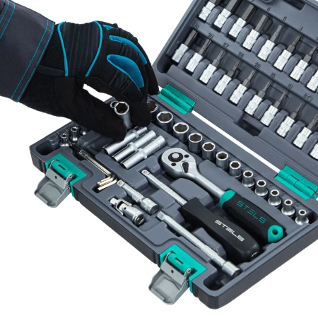 Набор инструментов Stels, CrV, 58 предметов