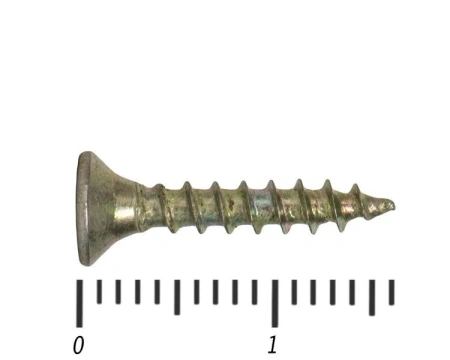Саморез желтый PZ, 3х16 30шт., (Гриппер)