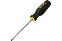 Отвертка, SL4х100 мм, S2, 3к рукоятка,  Denzel
