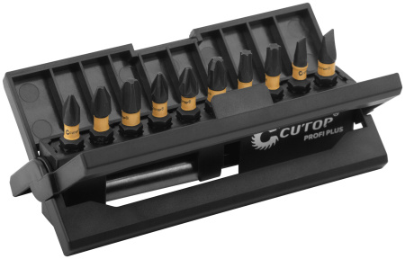 Набор, торсионных, бит, 25мм, "Компактный", Cutop profi plus, 11 предметов