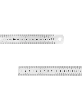 Линейка металлическая, 500мм