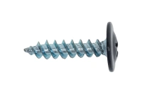 Пресс шайба, остр. 4,2х19, RAL 7024 графитово-серый, 50шт (Гриппер)