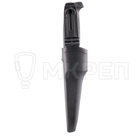 Нож с нержавеющим лезвием, с пластиковыми ножнами