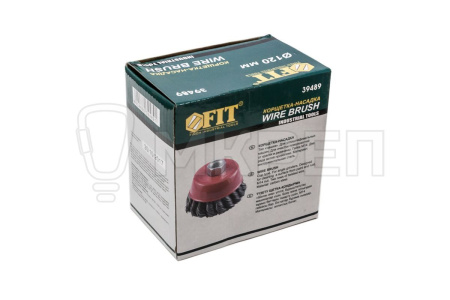 Кордщетка чашеобразная, витая, М14, 125мм