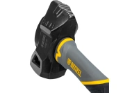 Кувалда, с клиновидным бойком, 1,35 кг, фибергласовая рукоятка c TPR // Denzel