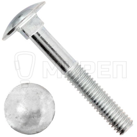 Болт мебельный, 10х120мм