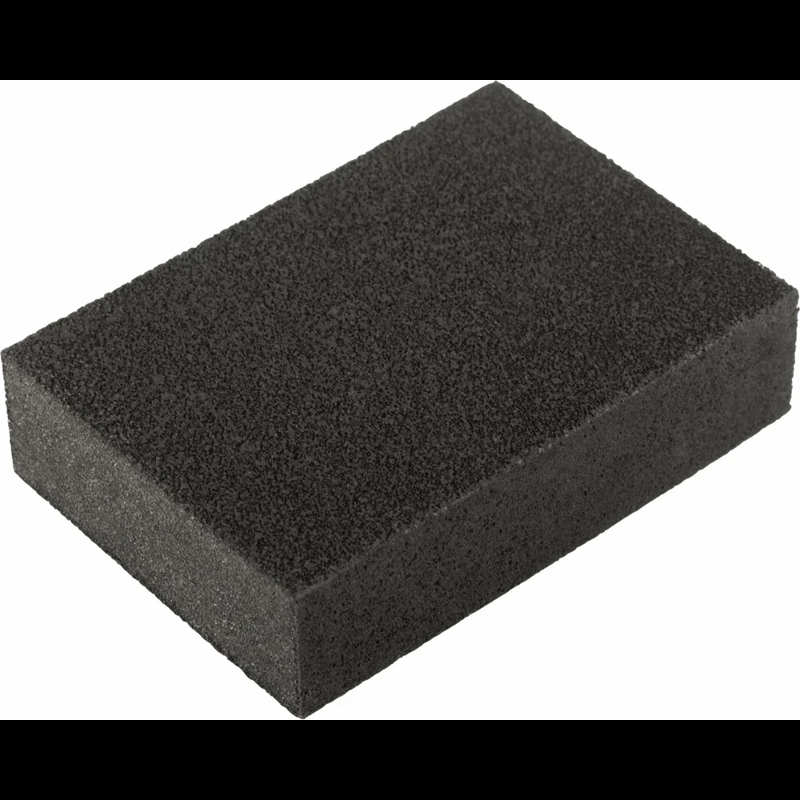 Губка шлифовальная алюминий-оксидная, 100х70х25 мм,  Р 80