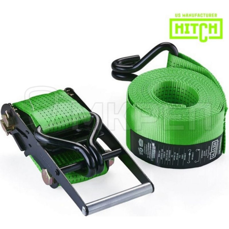 Стяжной ремень, 100 мм, STF 1000 DaN, 12 т, 10 м, HITCH