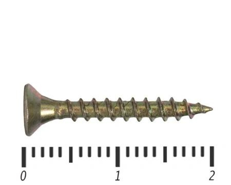 Саморез желтый PZ, 3х20 30шт., (Гриппер)