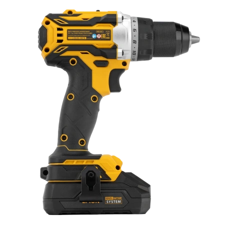 Дрель-шуруповерт аккумуляторный, BLDL-IB-18-02, 18 В, Denzel