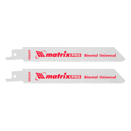 Полотна универсальные, для, сабельной пилы,125/1,8 - 2,5 мм, 2 шт.