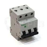 Автоматический выключатель, 25А, 3х-полюсной, Schneider Electric iK60